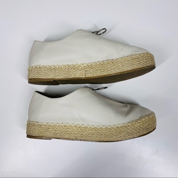 COCONUTS By Matisse Leather‎ Espadrille Zipper Shoe - Picture 7 of 9